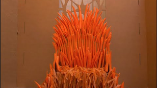 All Hail King Wallace As He Munches On His Iron Throne Made Of Carrots